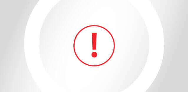 uwaga logo wykrzyknika