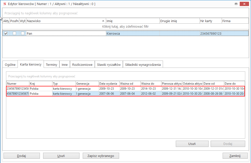 08, czas pracy kierowcy, program do rozliczania kierowców