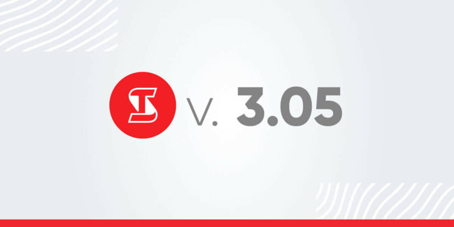 Wersja programu Tachospeed 3.05