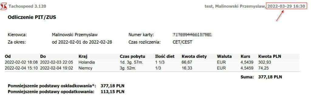 03 odliczenie zus, czas pracy kierowcy, program do rozliczania kierowców