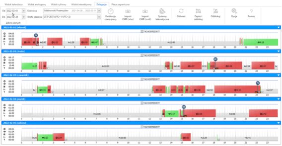 3 11 zmiana6, czas pracy kierowcy, program do rozliczania kierowców