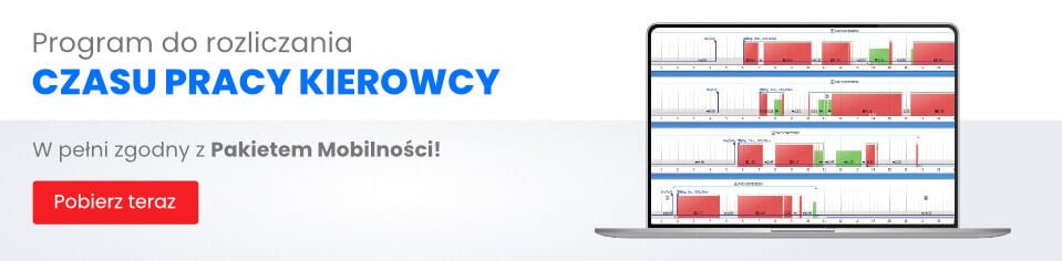 baner long pobierz, czas pracy kierowcy, program do rozliczania kierowców