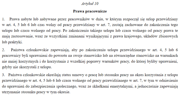 Prawa pracownicze czas wolny od pracy z powodu dzialania sily wyzszej, czas pracy kierowcy, program do rozliczania kierowców