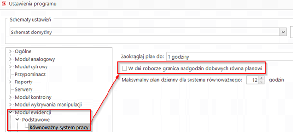 Ustawienia dotyczace godzin ponadwymiarowych a Tachospeed, czas pracy kierowcy, program do rozliczania kierowców