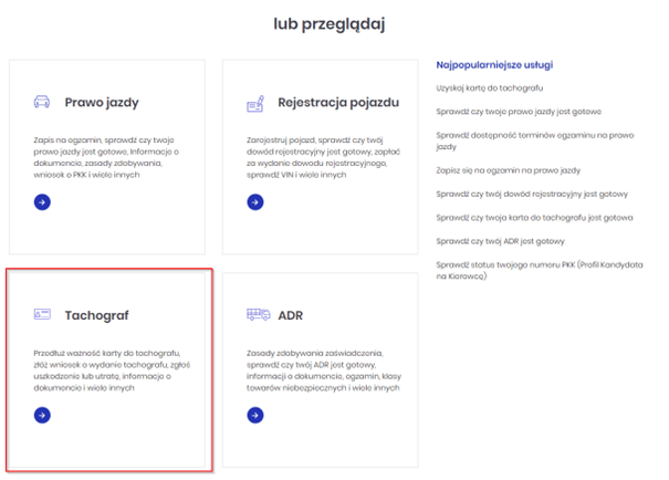 Wyrabianie karty kierowcy przez Internet 11, czas pracy kierowcy, program do rozliczania kierowców