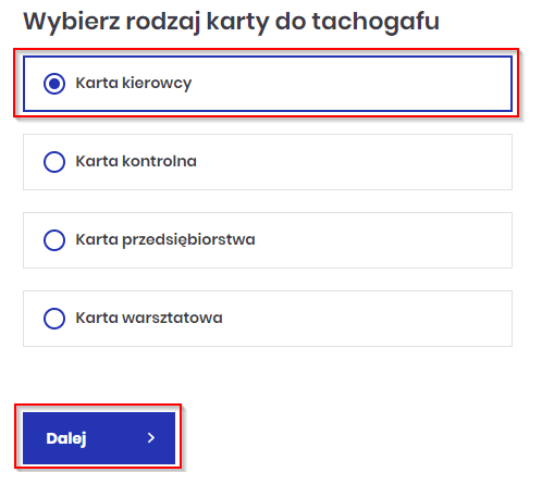 Wyrabianie karty kierowcy przez Internet 14, czas pracy kierowcy, program do rozliczania kierowców