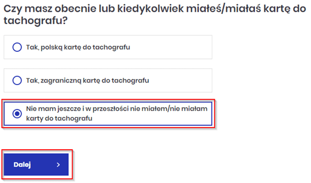 Wyrabianie karty kierowcy przez Internet 15, czas pracy kierowcy, program do rozliczania kierowców
