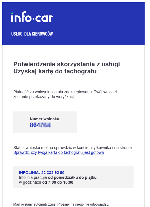 Wyrabianie karty kierowcy przez Internet 36, czas pracy kierowcy, program do rozliczania kierowców