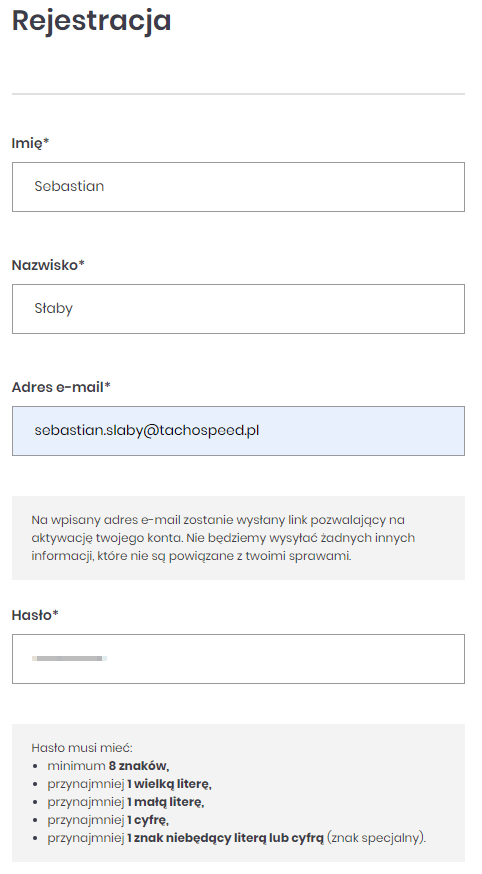 Wyrabianie karty kierowcy przez Internet 4, czas pracy kierowcy, program do rozliczania kierowców