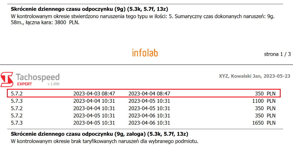 image 16, czas pracy kierowcy, program do rozliczania kierowców