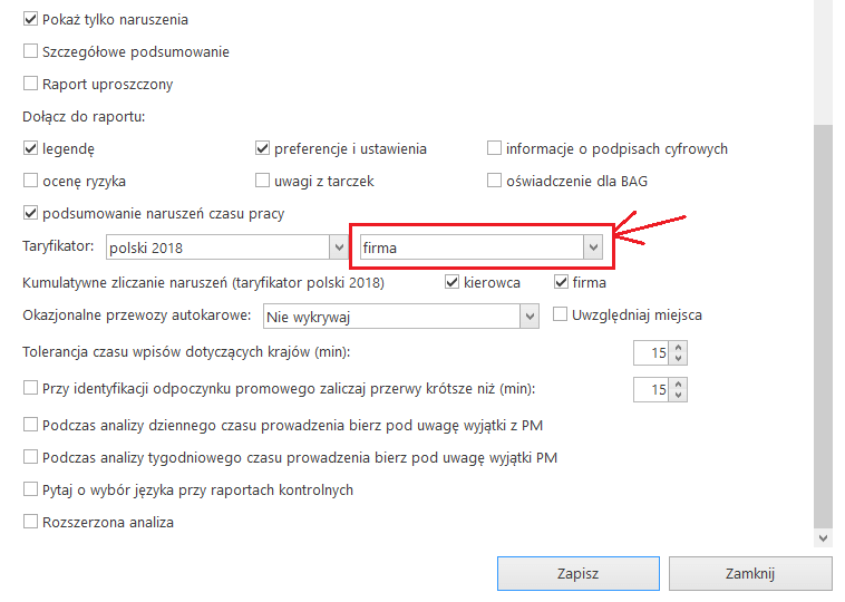 image 23, czas pracy kierowcy, program do rozliczania kierowców