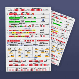 Ściąga z przepisów dotyczących czasu pracy kierowców