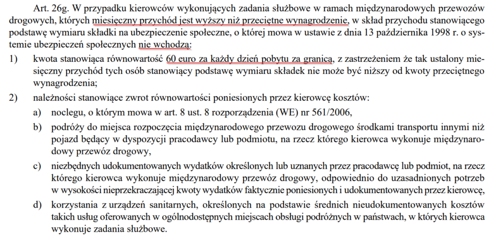 Zmiany w przepisach 1, czas pracy kierowcy, program do rozliczania kierowców