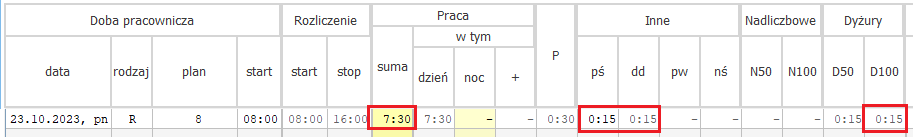 image 3, czas pracy kierowcy, program do rozliczania kierowców