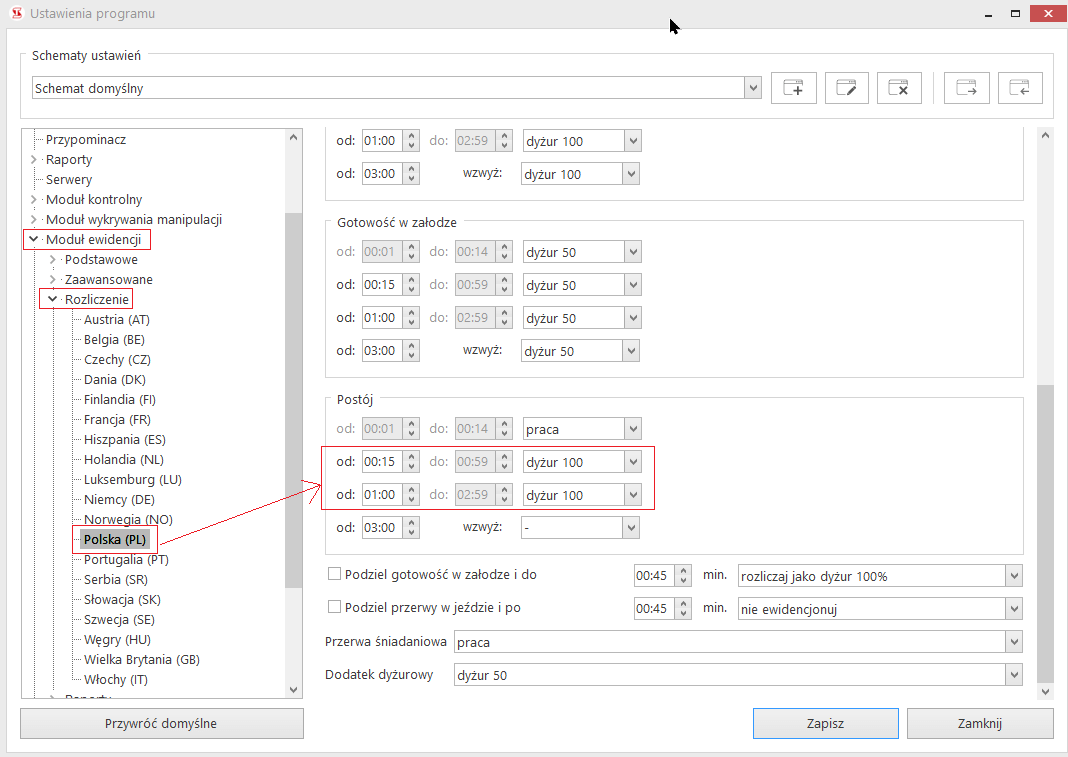 image 8, czas pracy kierowcy, program do rozliczania kierowców