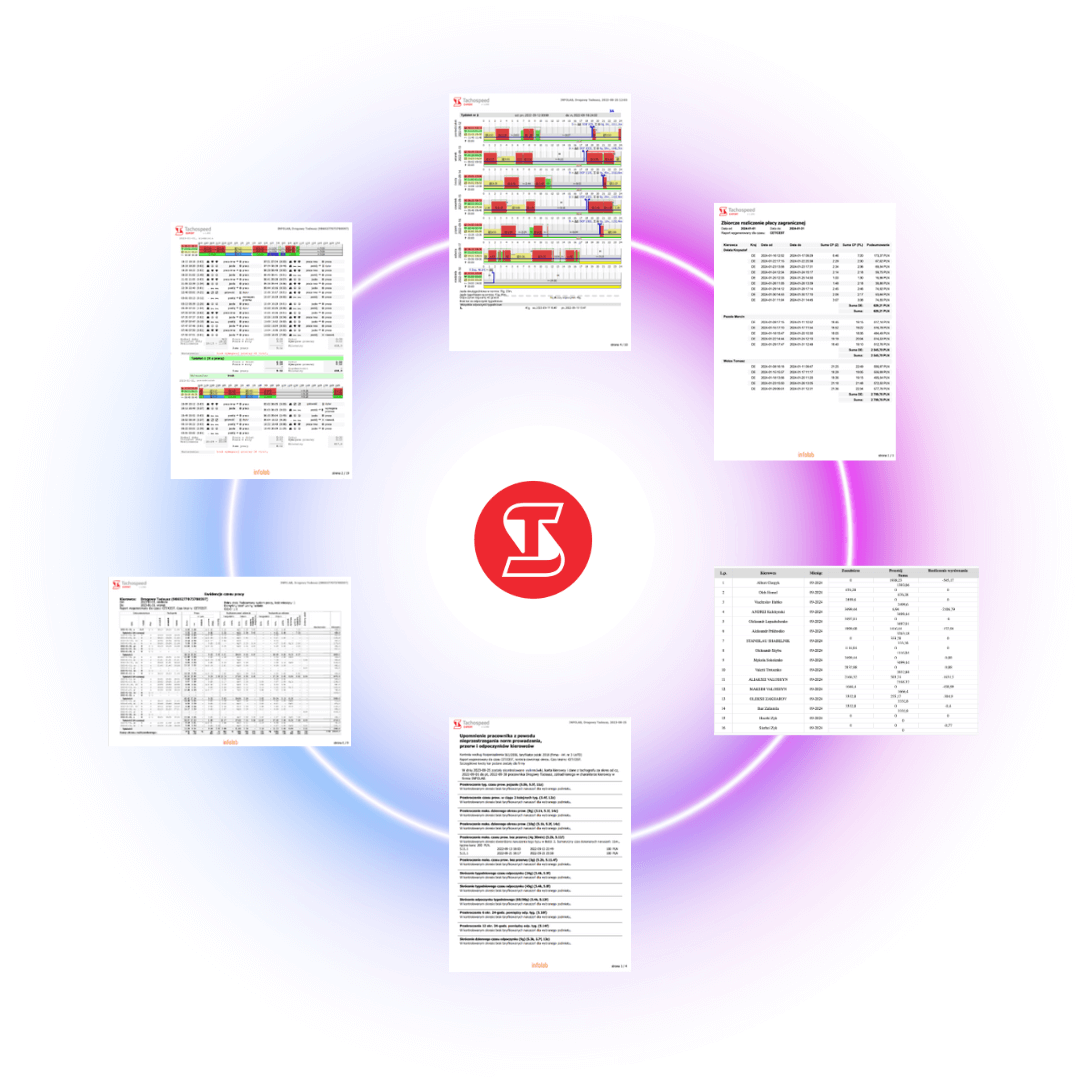 raporty tachospeed, czas pracy kierowcy, program do rozliczania kierowców