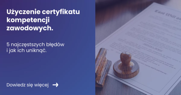 użyczenie certyfikatu