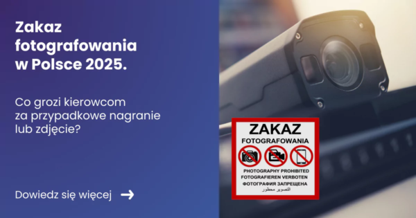 zakaz fotografowania w Polsce 2025