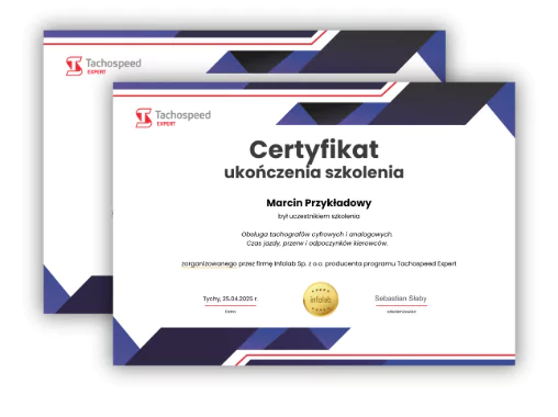 certyfikat 681dd517c61ce, czas pracy kierowcy, program do rozliczania kierowców