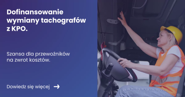 dofinansowanie do tachografów nowej generacji