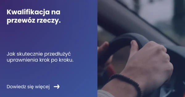 Kwalifikacja na przewóz rzeczy