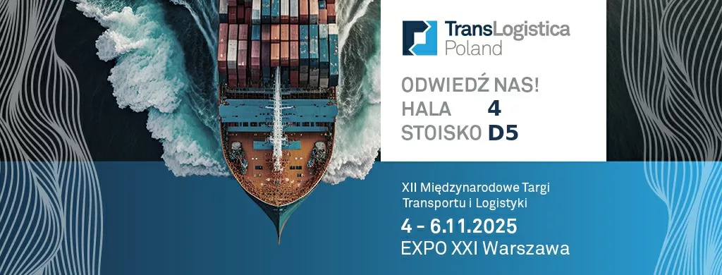 Grafika prezentująca targi TransLogistica
