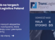 Grafika prezentująca zapowiedź udziału firmy w targach TransLogistica Poland 2025