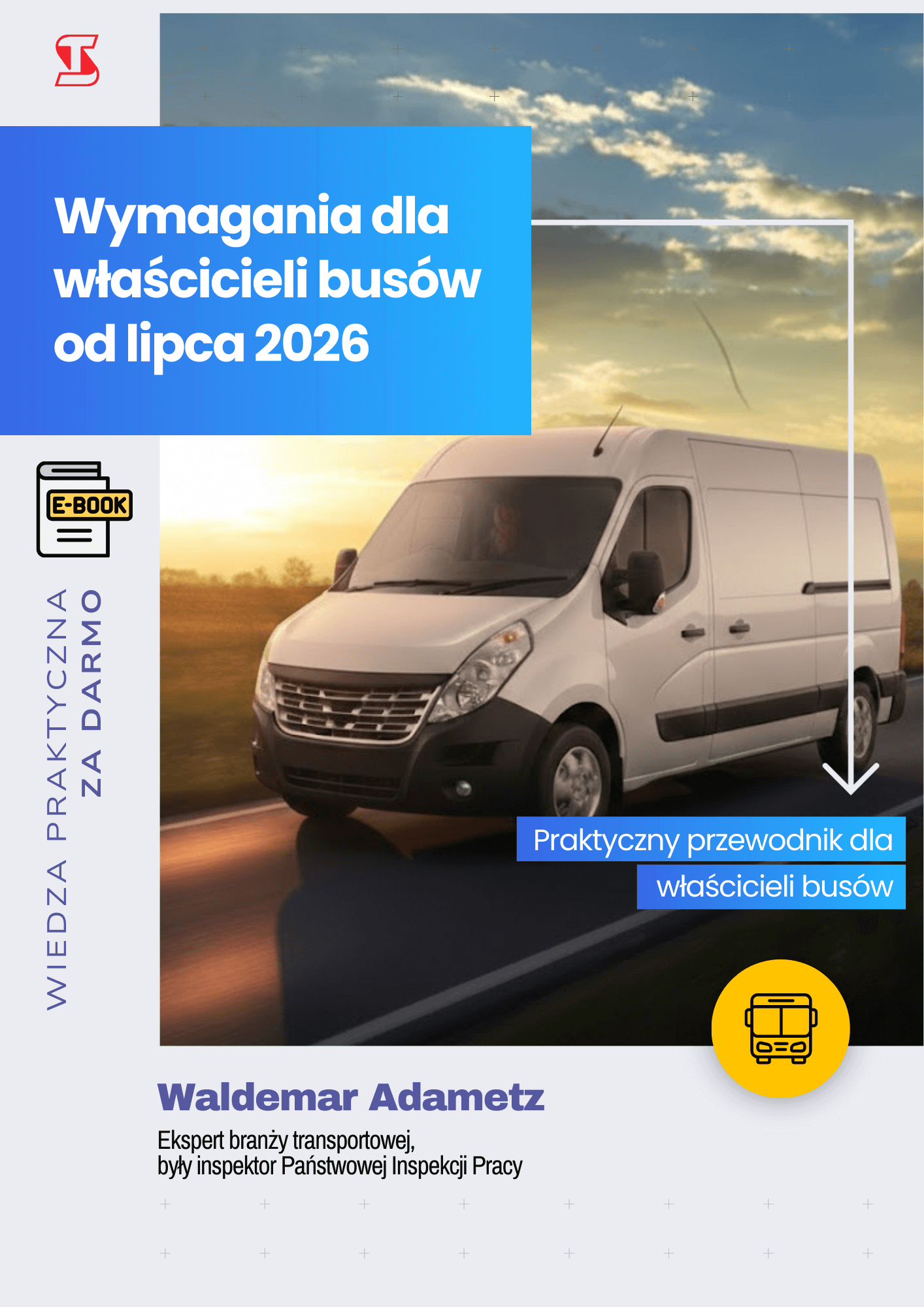 ebook okladka Wymagania dla wlascicieli busow od lipca 2026, czas pracy kierowcy, program do rozliczania kierowców